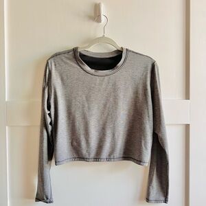Lululemon Cropped Shirt Long Sleeve - Size 4